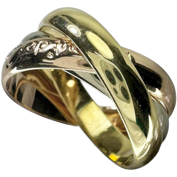 8号【CARTIER/カルティエ】 リング・指輪 トリニティリング K18YGイエローゴールド 18金/WG/PG 7.0g ＃52　シリアルなし スリーカラー レディース
【中古】【真子質店】【GD】




【IIMoMo】