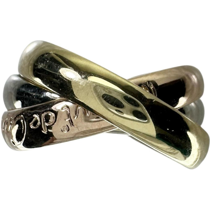 8号【CARTIER/カルティエ】 リング・指輪 トリニティリング K18YGイエローゴールド 18金/WG/PG 7.0g ＃52　シリアルなし スリーカラー レディース
【中古】【真子質店】【GD】




【IIMoMo】