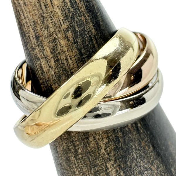 10号【CARTIER/カルティエ】 リング・指輪 トリニティリング K18ゴールド 18金/WG/PG 7.5g 50　シリアルなし レディース
【中古】【真子質店】【GD】




【IxKMi】
