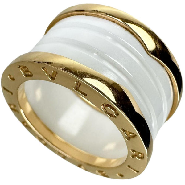 11号【BVLGARI/ブルガリ】 セラミック 4バンド リング・指輪 BVLGARI B-ZERO1 K18PGピンクゴールド 18金/ホワイトセラミック 9.7g 51 レディース
【中古】【真子質店】【GD】




【IMaTx】