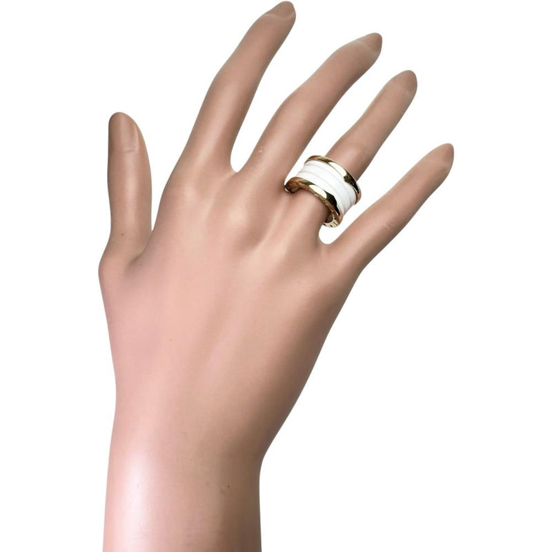 11号【BVLGARI/ブルガリ】 セラミック 4バンド リング・指輪 BVLGARI B-ZERO1 K18PGピンクゴールド 18金/ホワイトセラミック 9.7g 51 レディース
【中古】【真子質店】【GD】




【IMaTx】