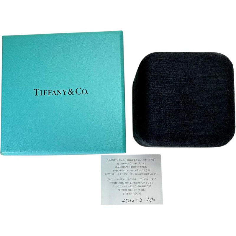 10号【TIFFANY&Co./ティファニー】 ダイヤモンド リング・指輪 Tワン ナローリング ハーフダイヤ K18ゴールド 18金 4.1g レディース 【中古】【真子質店】【GD】 【IDxMi】