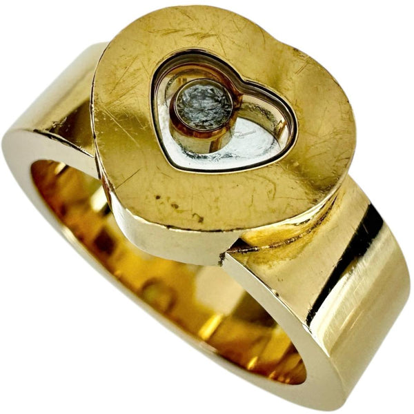 12号【Chopard/ショパール】 リング・指輪 ハッピーダイヤリング K18ゴールド 18金 13.2g 82/2897-20 レディース 【中古】【真子質店】【GD】 【IYYI】