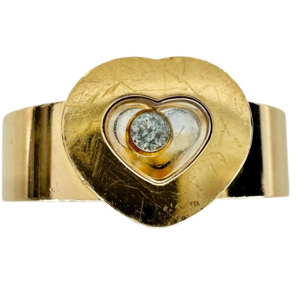 12号【Chopard/ショパール】 リング・指輪 ハッピーダイヤリング K18ゴールド 18金 13.2g 82/2897-20 レディース 【中古】【真子質店】【GD】 【IYYI】