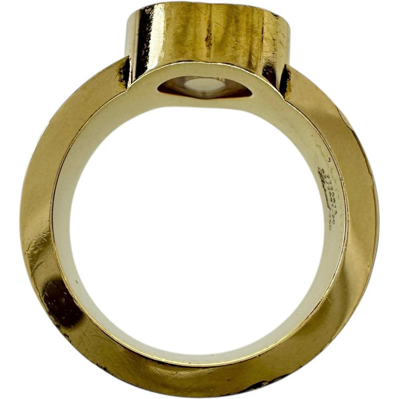 12号【Chopard/ショパール】 リング・指輪 ハッピーダイヤリング K18ゴールド 18金 13.2g 82/2897-20 レディース 【中古】【真子質店】【GD】 【IYYI】