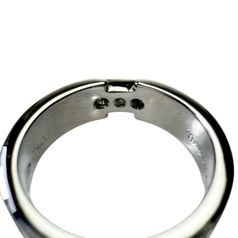 12号【TIFFANY&Co./ティファニー】 ダイヤモンド リング・指輪 アトラスリング 3Pダイヤ K18WGホワイトゴールド 18金 7.4g レディース 【中古】【真子質店】【GD】 【IxYK】