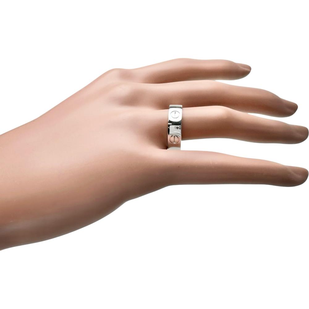カルティエ Cartier ラブ リング #56 K18WG 仕上済 Cartier - カルティエ Cartier ラブ リング #56 K18WG 仕上済の
