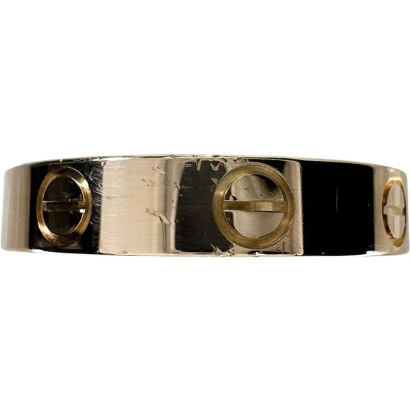 11号【CARTIER/カルティエ】 リング・指輪 ミニラブリング K18PGピンクゴールド 18金 3.8g ＃51 レディース 【中古】【真子質店】【GD】 【KST】