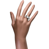 11号【Chopard/ショパール】 ダイヤモンド リング・指輪 ハッピーダイヤリング K18WGホワイトゴールド 18金 8.7g 82/4611 レディース 【中古】【真子質店】【GD】 【IITT】