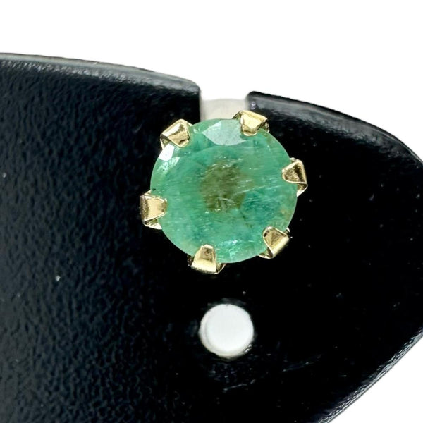エメラルド 0.10/0.10ct ピアス K18ゴールド 18金 0.4g レディース 【中古】【真子質店】【NN】 【KK】