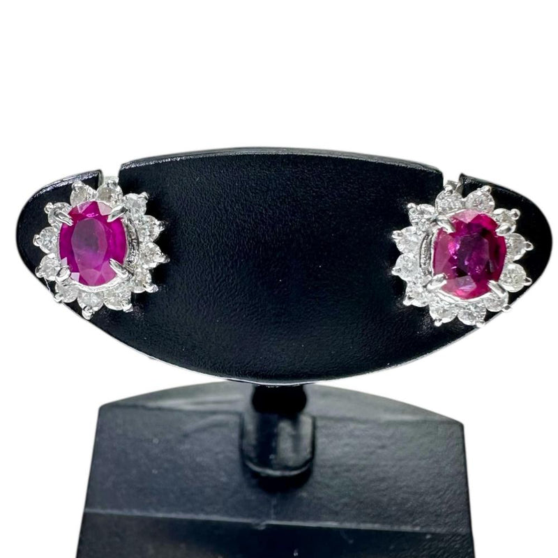 ルビー 0.27/0.33ct ダイヤモンド 計0.15×2ct ピアス Pt850プラチナ 1.7g レディース
【中古】【真子質店】【NN】




【MaDI】