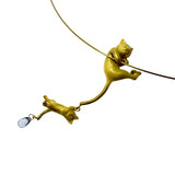 猫モチーフ 水色石 0.40ct ネックレス K18ゴールド 18金 7.2g 40cm レディース
【中古】【真子質店】【NN】




【SMoK】