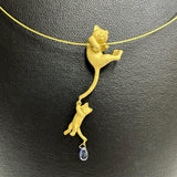 猫モチーフ 水色石 0.40ct ネックレス K18ゴールド 18金 7.2g 40cm レディース
【中古】【真子質店】【NN】




【SMoK】