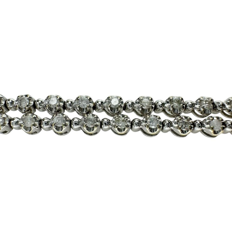 ダイヤモンド 1.00ct ブレスレット K18WGホワイトゴールド 18金 9.2g 17.5cm レディース
【中古】【真子質店】【NN】




【ITIx】
