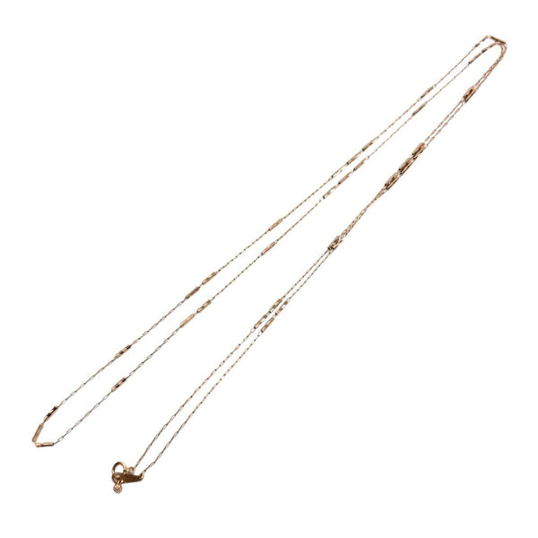 デザインチェーン ロング ネックレス K18PGピンクゴールド 18金 4.8g 90cm レディース
【中古】【真子質店】【BL】




【MoMiMa】
【ex】