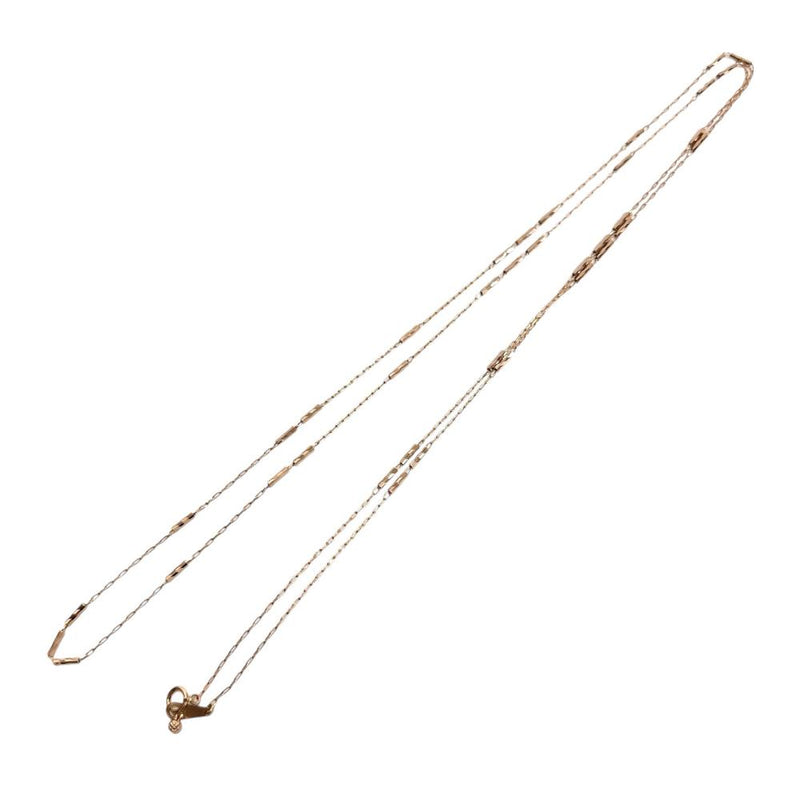 デザインチェーン ロング ネックレス K18PGピンクゴールド 18金 4.8g 90cm レディース
【中古】【真子質店】【BL】




【MoMiMa】
【ex】