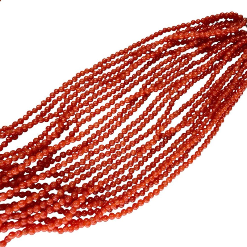 21連 赤サンゴ ネックレス シルバー 43.2g レディース 【中古】【真子質店】【NN】 【MoMox】