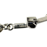 サファイア 計1.78ct ブレスレット K18WGホワイトゴールド 18金 7.7g 20.5cm レディース 【中古】【真子質店】【NN】 【SMoK】