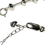 サファイア 計1.78ct ブレスレット K18WGホワイトゴールド 18金 7.7g 20.5cm レディース 【中古】【真子質店】【NN】 【SMoK】