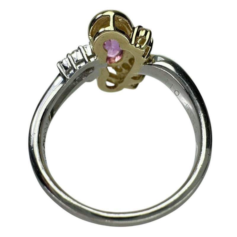 17号 ピンクサファイア 1.10ct ダイヤモンド 0.29ct リング・指輪 Pt900プラチナ/K18ゴールド 18金 7.5g レディース
【中古】【真子質店】【NN】




【KKx】