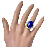 11.5号 ラピスラズリ ダイヤモンド 0.29ct リング・指輪 K18ゴールド 18金 11.1g レディース
【中古】【真子質店】【NN】




【IMaTx】