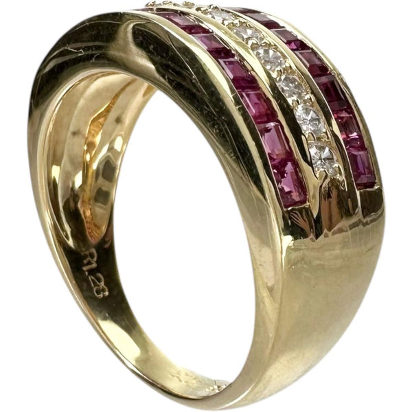 12号 ルビー 1.28ct ダイヤモンド 0.23ct リング・指輪 K18ゴールド 18金 5.9g レディース
【中古】【真子質店】【NN】




【MiMaY】