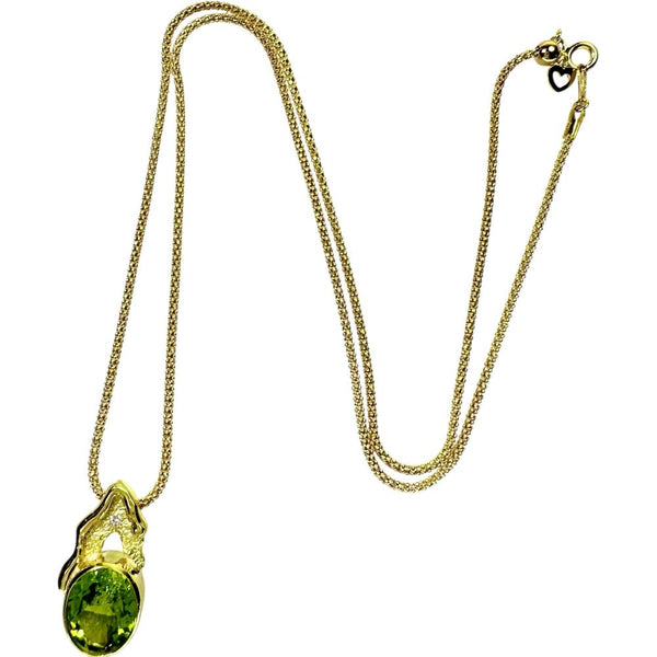 【祢津 新/Arata Nezu】 ペリドット 3.27ct ダイヤモンド 0.02ct ネックレス K18ゴールド 18金 8.4g 50cm レディース
【中古】【真子質店】【NN】




【IxTMa】