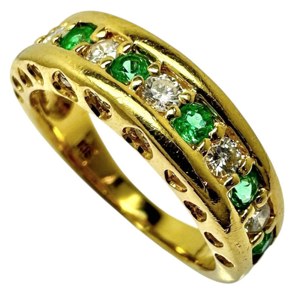 10.5号 エメラルド 計0.23ct ダイヤモンド 計0.30ct リング・指輪 K18ゴールド 18金 5.6g レディース
【中古】【真子質店】【NN】




【KMiI】