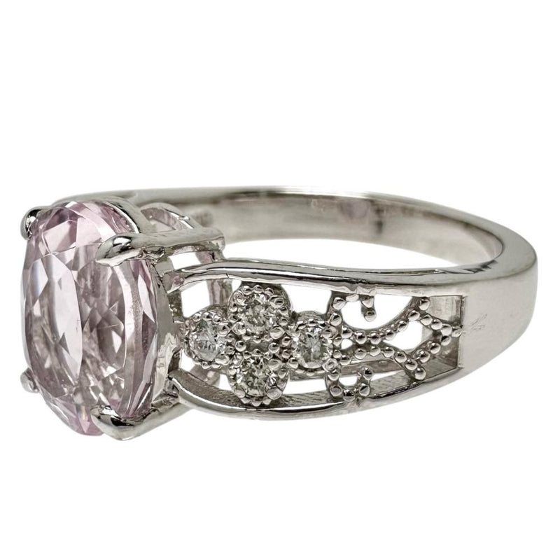 12号 クンツァイト 2.36ct ダイヤモンド 計0.10ct リング・指輪 Pt900プラチナ 6.1g レディース
【中古】【真子質店】【NN】




【MaIS】