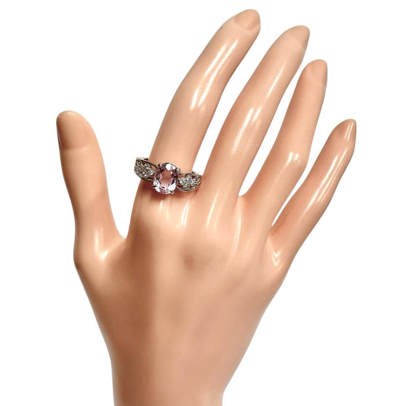 12号 クンツァイト 2.36ct ダイヤモンド 計0.10ct リング・指輪 Pt900プラチナ 6.1g レディース
【中古】【真子質店】【NN】




【MaIS】