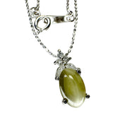 クリソベリルキャッツアイ 1.45ct ダイヤモンド 0.12ct ネックレス Pt900プラチナ/K18WGホワイトゴールド 18金 2.6g 40cm レディース
【中古】【真子質店】【NN】




【TYD】