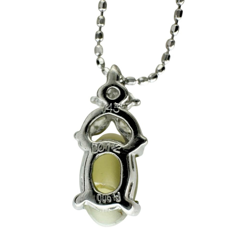 クリソベリルキャッツアイ 1.45ct ダイヤモンド 0.12ct ネックレス Pt900プラチナ/K18WGホワイトゴールド 18金 2.6g 40cm レディース
【中古】【真子質店】【NN】




【TYD】