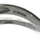 10.5号 ブルートパーズ 25.18ct ダイヤモンド 0.08ct リング・指輪 K18WGホワイトゴールド 18金 11.7g レディース 【中古】【真子質店】【NN】 【SMaMo】