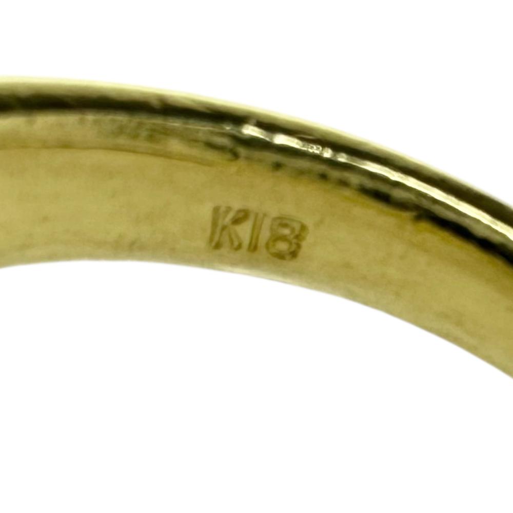 12号 ルビー 0.90ct ダイヤモンド 0.40ct リング・指輪 K18ゴールド 18