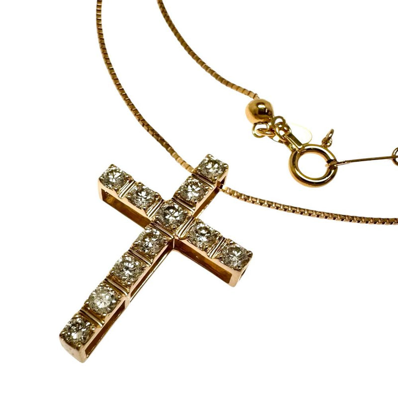 クロス ダイヤモンド 計0.50ct ネックレス K18PGピンクゴールド 18金 3.2g 45cm レディース
【中古】【真子質店】【NN】




【MoTMi】