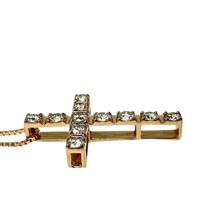 クロス ダイヤモンド 計0.50ct ネックレス K18PGピンクゴールド 18金 3.2g 45cm レディース
【中古】【真子質店】【NN】




【MoTMi】