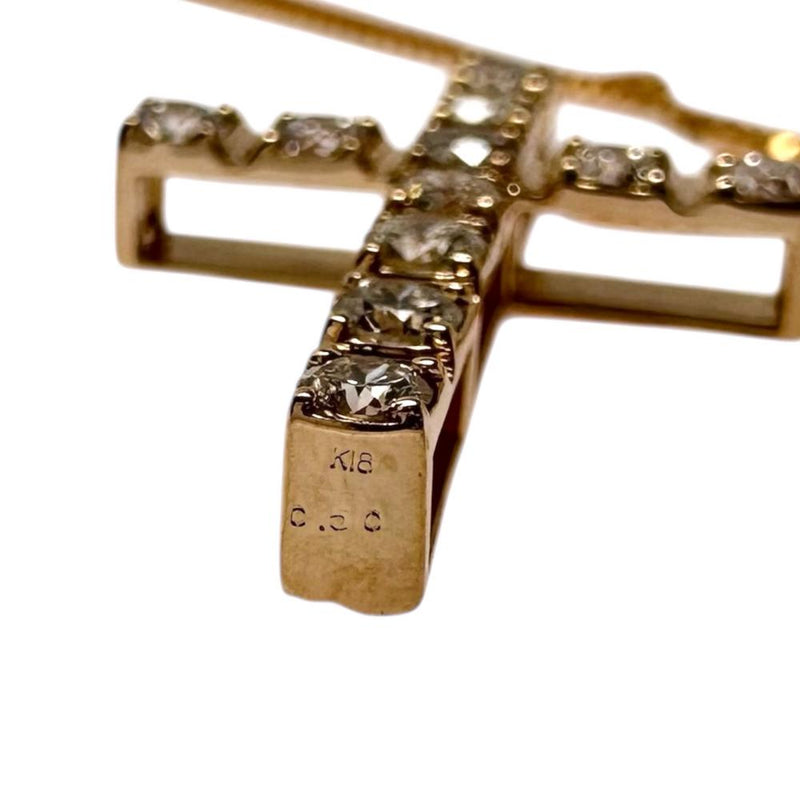 クロス ダイヤモンド 計0.50ct ネックレス K18PGピンクゴールド 18金 3.2g 45cm レディース
【中古】【真子質店】【NN】




【MoTMi】