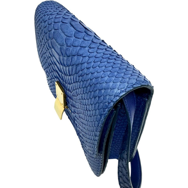 【CELINE/セリーヌ】 クラシックボックス ミディアム ショルダーバッグ パイソン/レザー ブルー（ネイビー） レディース【中古】【真子質店】【BL】




【IDxx】