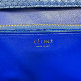【CELINE/赛琳】经典盒式中号单肩包 蟒蛇皮/皮革 蓝色（海军蓝） 女士【中古】【真子质店】【BL】




【IDxx】