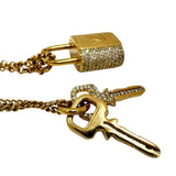 【LOUIS VUITTON/ルイ・ヴィトン】 LV パドロック ネックレス GP/ラインストーン 18.5g 57.5cm M01593 レディース
【中古】【真子質店】【GD】




【Kxx】