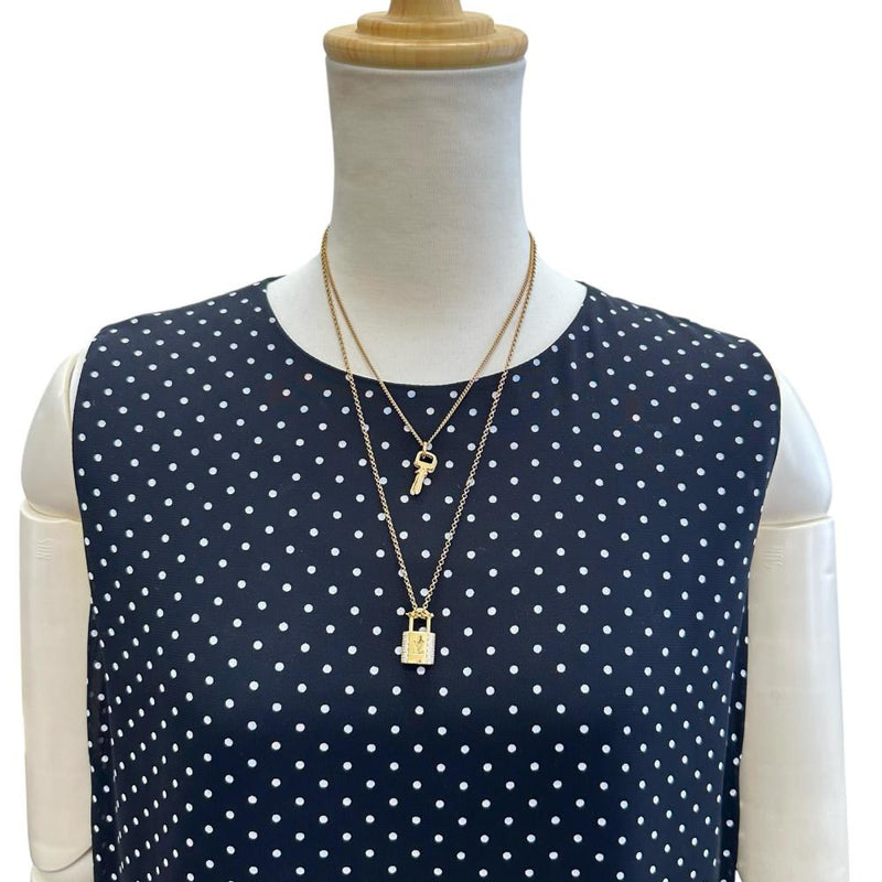 【LOUIS VUITTON/ルイ・ヴィトン】 LV パドロック ネックレス GP/ラインストーン 18.5g 57.5cm M01593 レディース
【中古】【真子質店】【GD】




【Kxx】