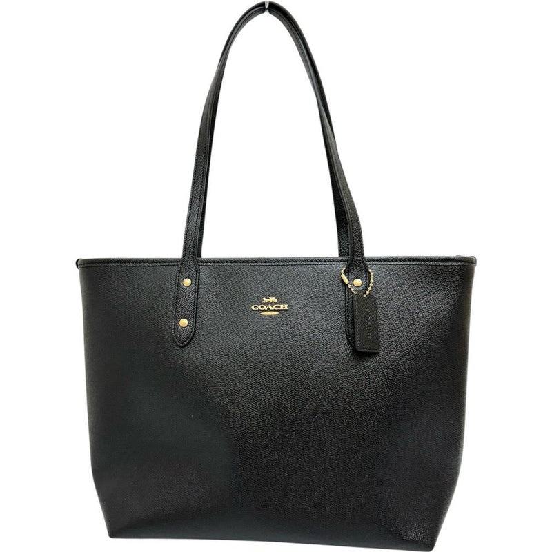 【COACH/コーチ】 F58846 トートバッグ レザー ブラック レディース【中古】【真子質店】【BL】 【MaMa】