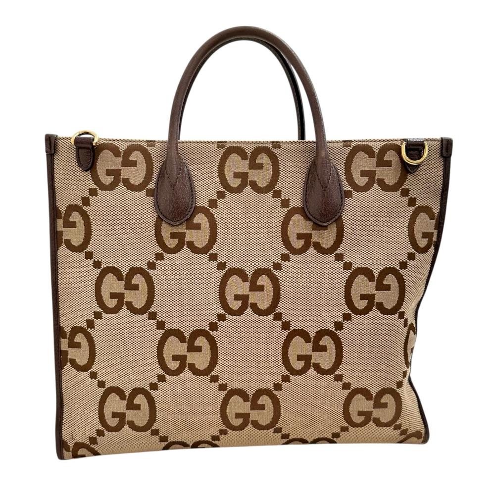 GUCCI/グッチ】 ジャンボGG 678839 トートバッグ GGキャンバス/レザー