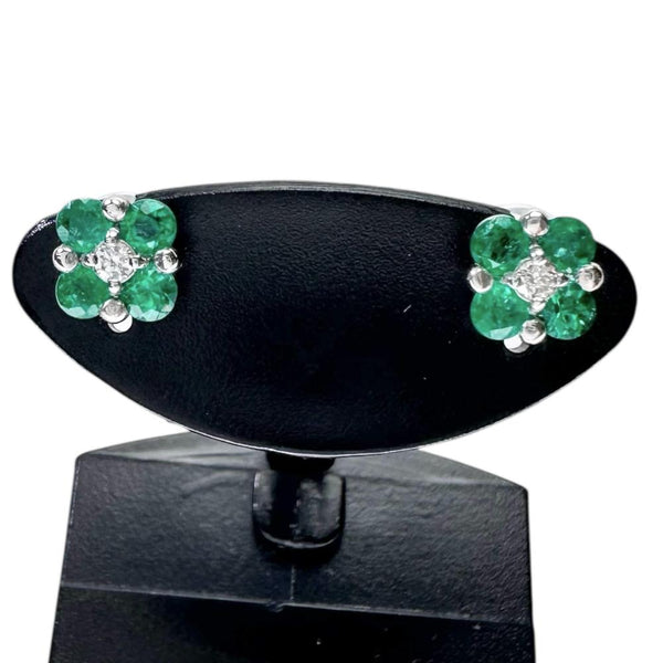 エメラルド 計0.24×2ct ダイヤモンド 0.02×2ct ピアス Pt900プラチナ 1.4g レディース
【中古】【真子質店】【NN】




【DKMa】