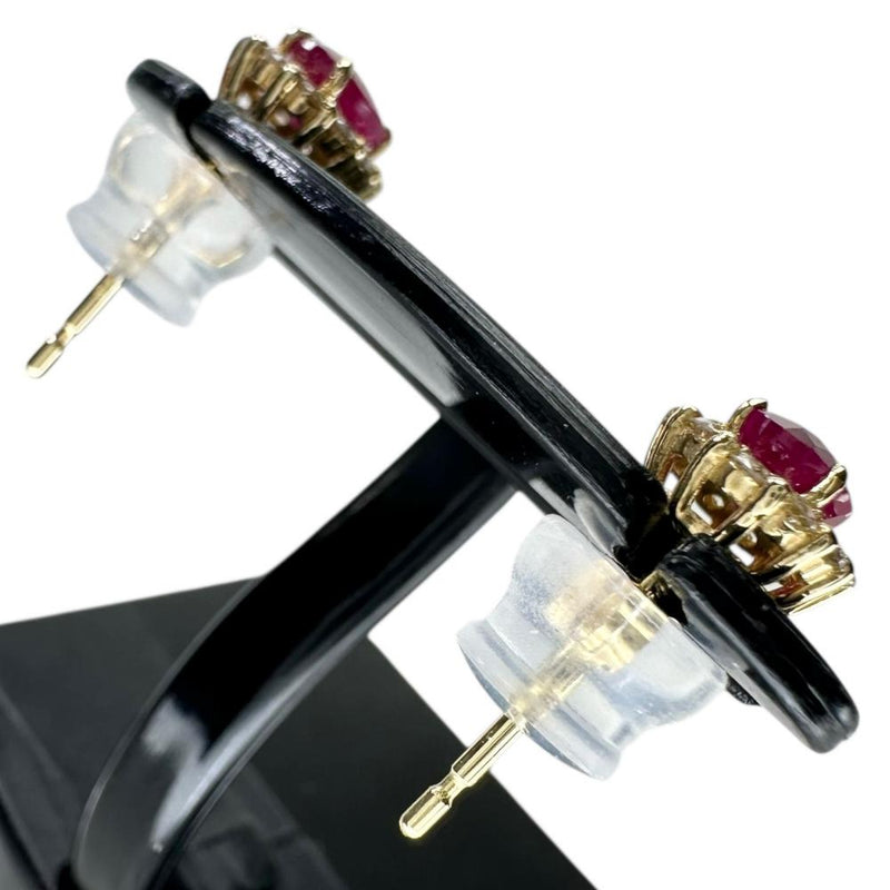 ルビー 0.30×2ct ダイヤモンド 計0.10×2ct ピアス K18ゴールド 18金 1.1g レディース
【中古】【真子質店】【NN】




【MaYMa】
