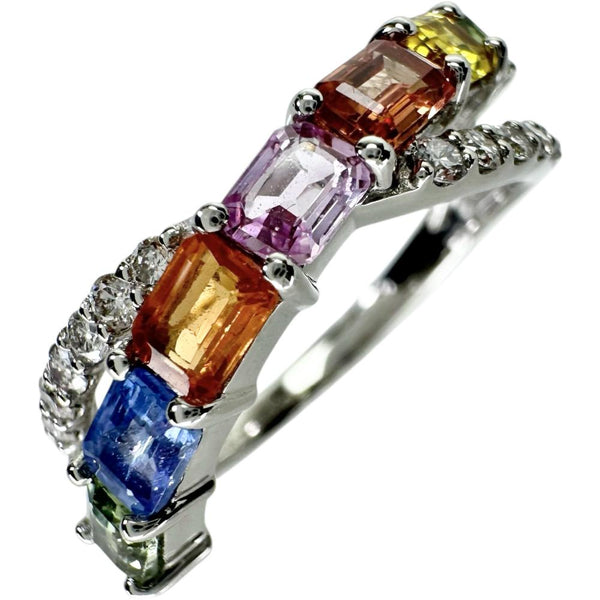 13号 マルチカラーサファイア 1.73ct ダイヤモンド 0.25ct リング・指輪 Pt900プラチナ 4.6g レディース
【中古】【真子質店】【NN】




【YYx】