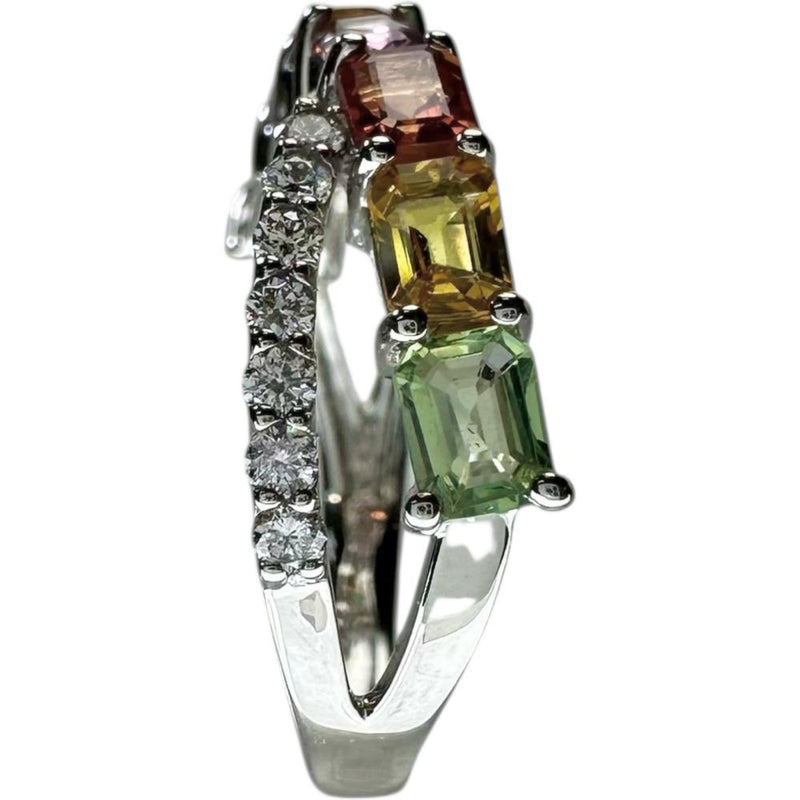 13号 マルチカラーサファイア 1.81ct ダイヤモンド 0.25ct リング・指輪 Pt900プラチナ 4.6g レディース
【中古】【真子質店】【NN】




【YYx】