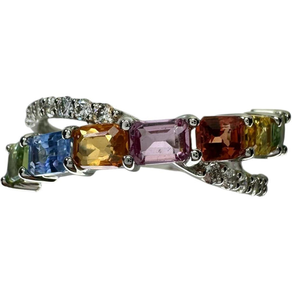 13号 マルチカラーサファイア 1.81ct ダイヤモンド 0.25ct リング・指輪 Pt900プラチナ 4.6g レディース
【中古】【真子質店】【NN】




【YYx】