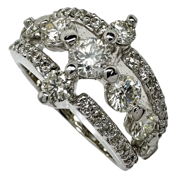 12号 ダイヤモンド 計1.70ct リング・指輪 K18WGホワイトゴールド 18金 7.9g レディース
【中古】【真子質店】【NN】




【IDMax】
