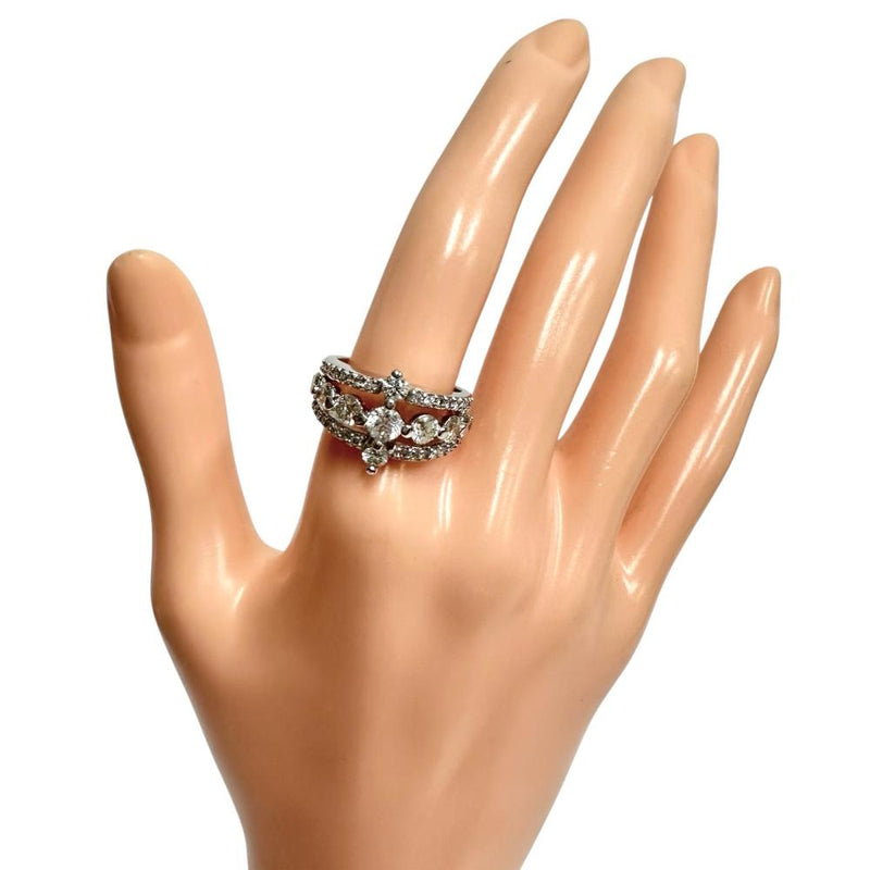 12号 ダイヤモンド 計1.70ct リング・指輪 K18WGホワイトゴールド 18金 7.9g レディース
【中古】【真子質店】【NN】




【IDMax】